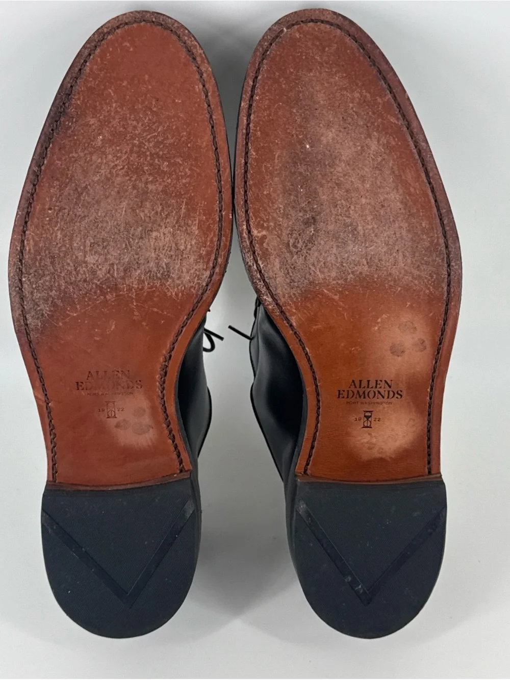 Allen Edmonds polished black